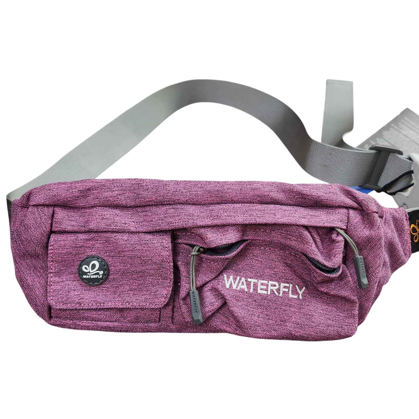 Waterfly Fanny Pack Heather Purple Nylon Waist Bag Nwt Adjustable Travel Hiking — image 4 of 8